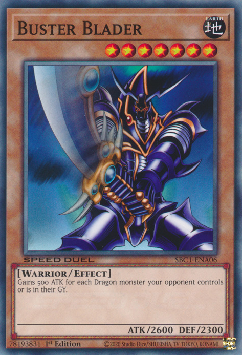 Buster Blader - Speed Duel Library